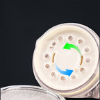 Hand shower with LED light