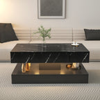 Modern Coffee Table With LED Lighting.