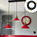 Chrome Lamp Shade Cap for Pendant Light Socket Holder Fitting~1028