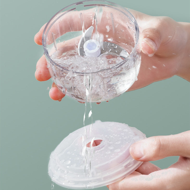 Portable Electric Mini Garlic Cutter Masher