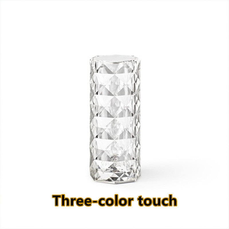 Nordic crystal table lamp