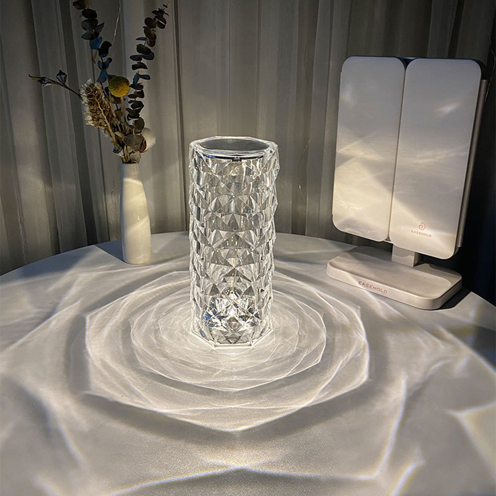 Nordic crystal table lamp