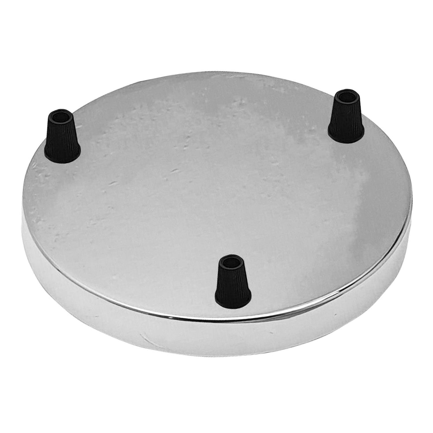 Multi-outlet ceiling rose 3-way outlet Chrome~2924