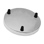 Multi-outlet ceiling rose 3-way outlet Chrome~2924